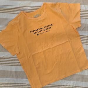 Taylor Swift NIB | Screaming Crying Perfect Storms Yellow Baby T-Shirt | size XL